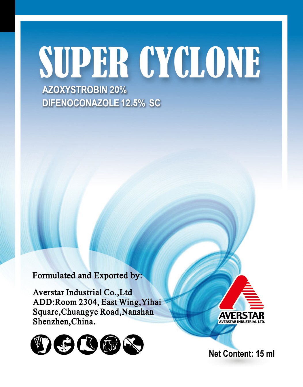 Super Cyclone (Azoxystrobin 20% + Difenoconazole 12.5%)